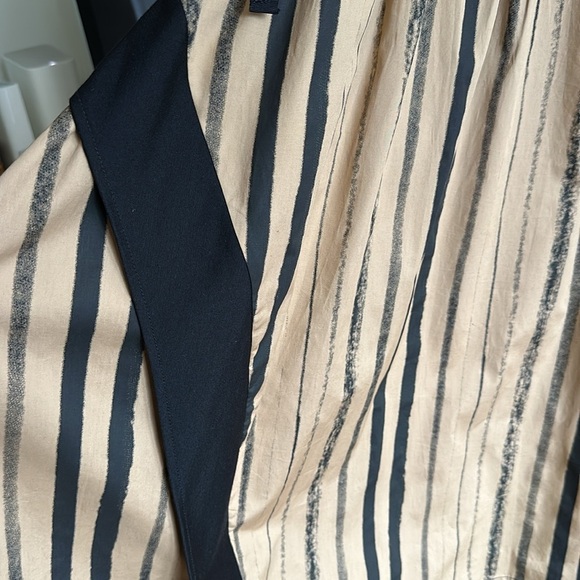 SIMPLY VANITE Lagenlook MIDI Dress Neutral Relaxed Fit Artistic Artsy Layer Look - Picture 13 of 16